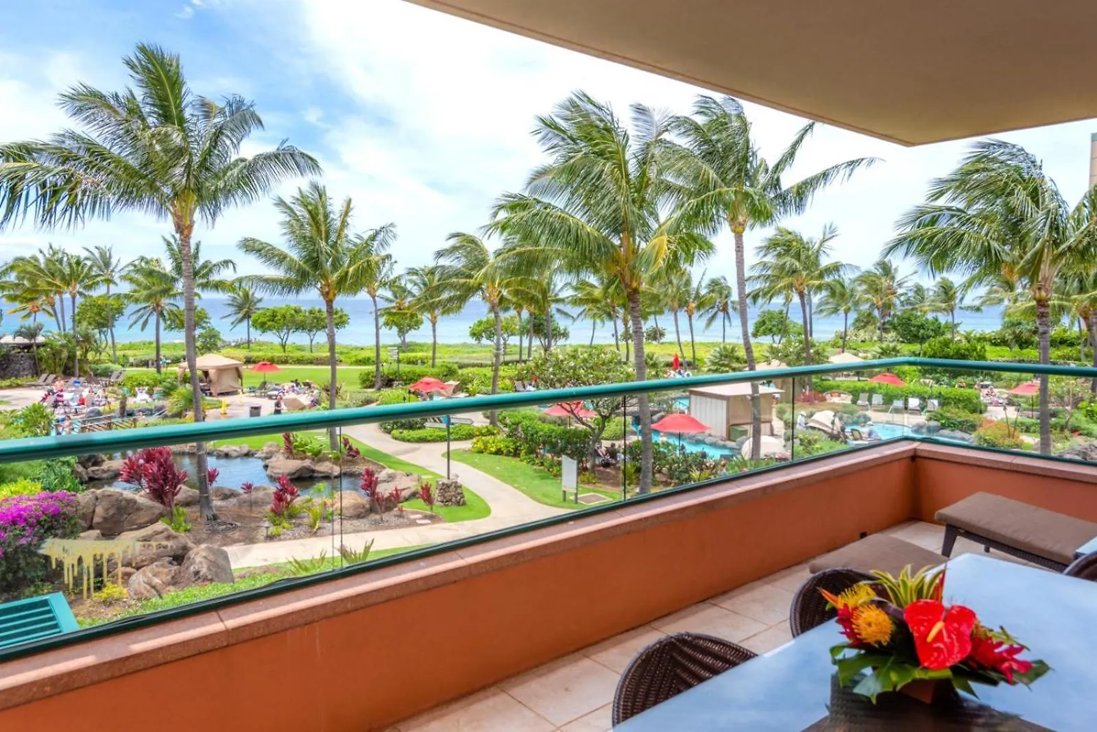Kbm Resorts Free Car Honua Kai Konea Hkk-201 Oceanfront Private Bbq Large Balcony Kaanapali