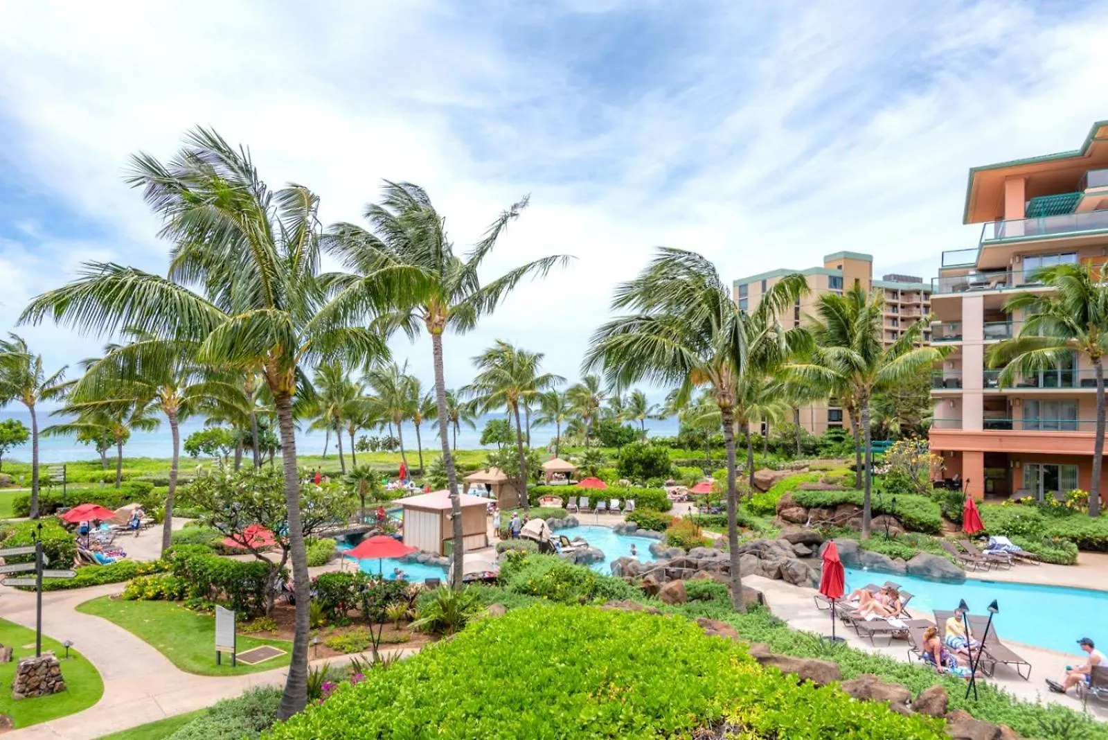 Kbm Resorts Free Car Honua Kai Konea Hkk-201 Oceanfront Private Bbq Large Balcony Kaanapali United States