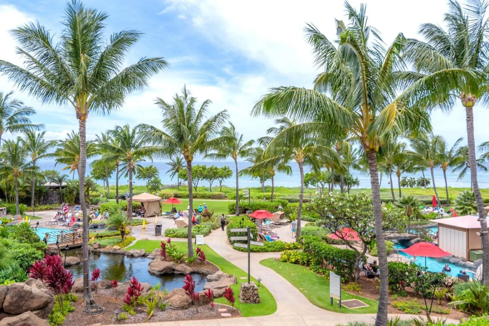 Kbm Resorts Free Car Honua Kai Konea Hkk-201 Oceanfront Private Bbq Large Balcony Kaanapali Apartment